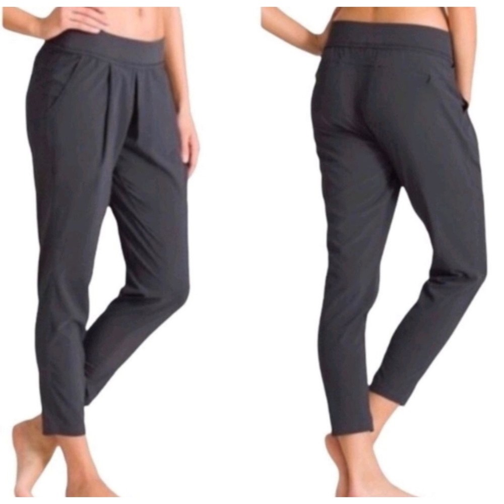 Athleta interlude lounge ankle pants size 8‎ gray